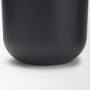 71632 - Voss Black Metal w/ Dark Brown Lid Canister Set