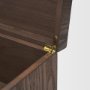 71634 - Tulum Brown Wood Parquet Decorative Box Set