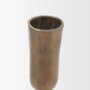 71641 - Whitlock Small Antique Brass Metal Taper Candle Holder