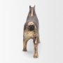 71643 - Marengo Antiqued Brass Metal Decorative Horse Object