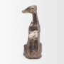 71646 - Anubis Antiqued Brass Metal Decorative Dog Object