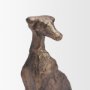 71646 - Anubis Antiqued Brass Metal Decorative Dog Object