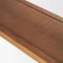 71913 - Carmel Console Table | Raffia w/ Brown Wood