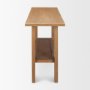 71913 - Carmel Console Table | Raffia w/ Brown Wood