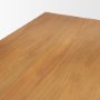 71914-AB - Carmel Rectangular Dining Table | 94" | Raffia w/ Brown Wood