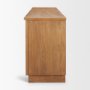 71915 - Carmel 4-Door Closed Sideboard | 82" | Raffia w/ Brown Wood