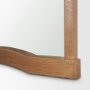 71916 - Nola Floor Mirror - Solid Oak