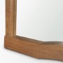 71916 - Nola Floor Mirror - Solid Oak