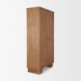 71919 - Carmel 2-Door Tall Cabinet | 78" | Raffia w/ Brown Wood