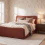71524 - Aura Travertine w/ Brass Table Lamp
