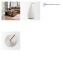 71561 - Pera Small White Marble Pear Decorative Object