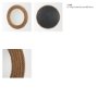 71569 - Kova 42" Rope Framed Round Wall Mirror