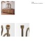 71626 - Serpens Brass Metal Narrow Candleholder