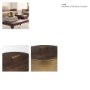 71639 - Voss Brass Metal w/ Dark Wood Lid Canister