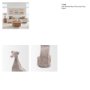 71644 - Anubis Grey Washed Metal Decorative Dog Object